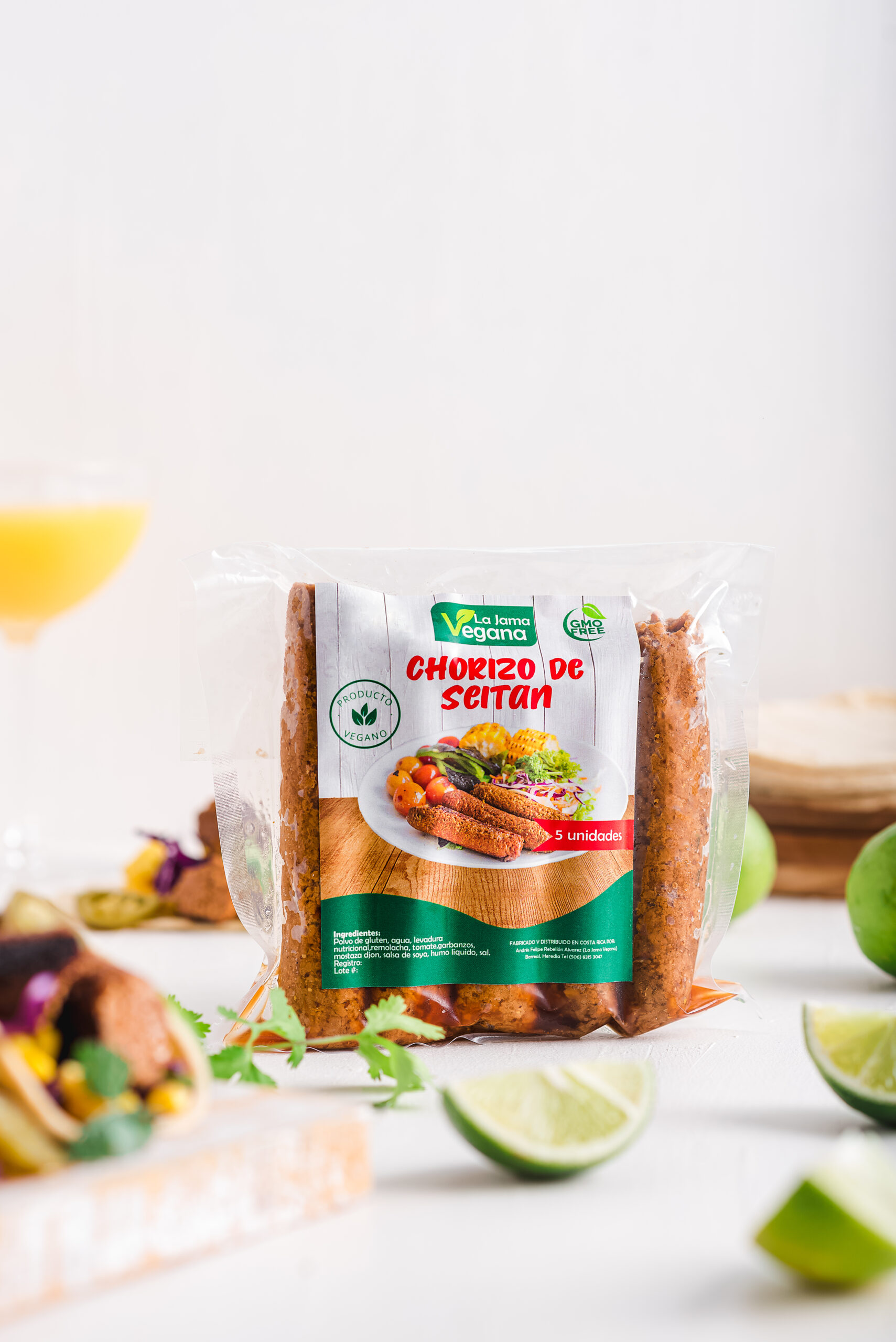 Chorizo de Seitán